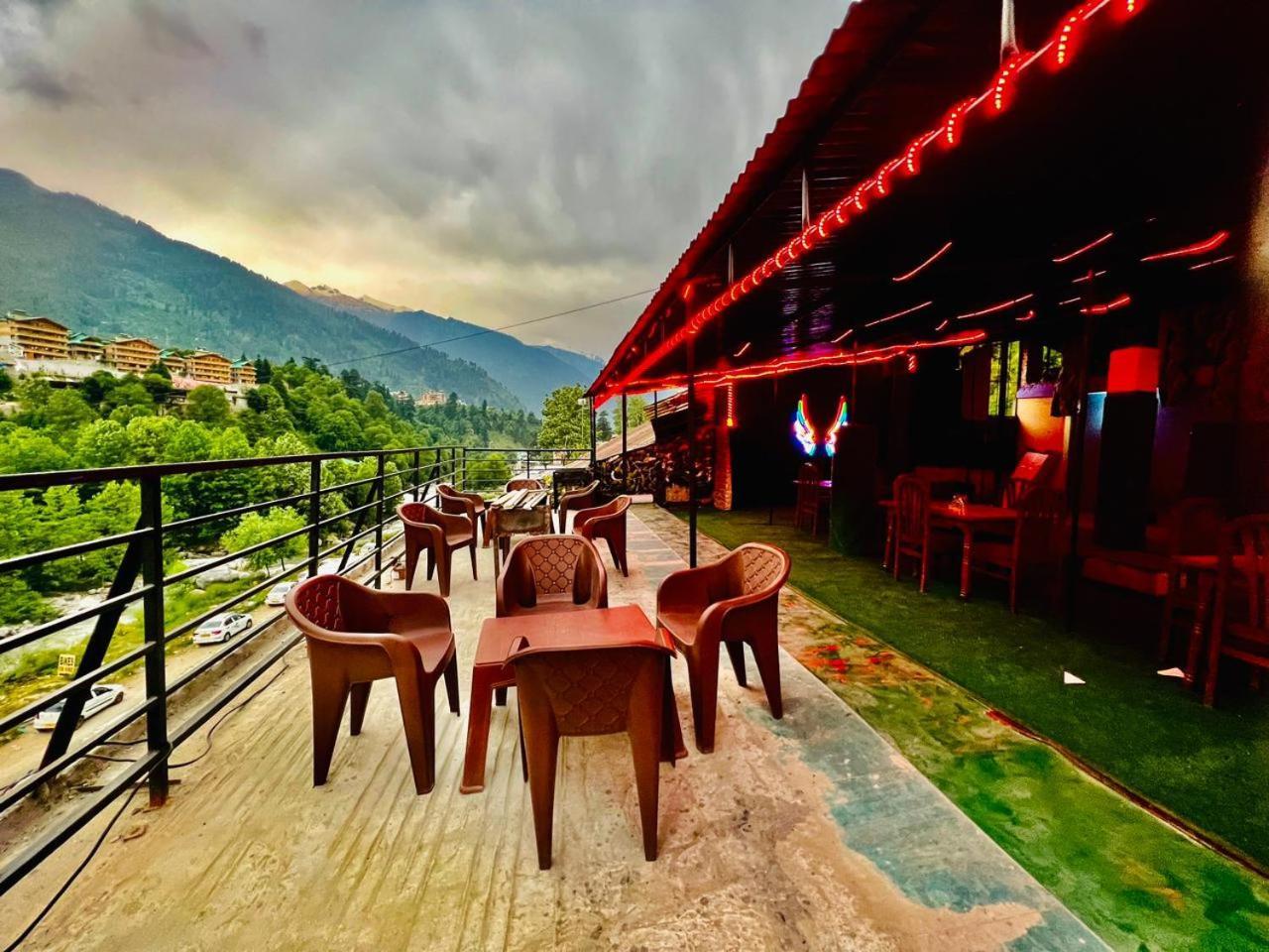 Hotel New # Link Way # Near Zing Bus Stand Manali  Bagian luar foto